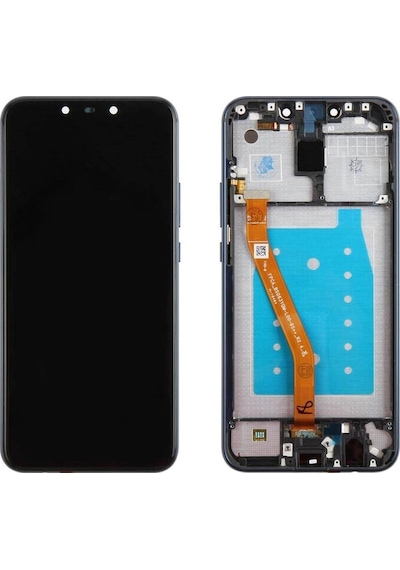 Huawei Mate 20 Lite Lcd Ekran Dokunmatik Siyah Çıtalı