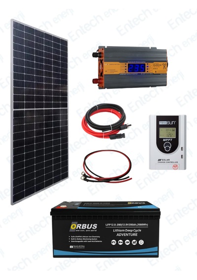 Bağ Bahçe Karavan için Lityum Akülü Hazır Paket Solar Güneş Enerji Sistemi(Paket 2) Bağ Bahçe Karavan için Lityum Akülü Hazır Paket Solar Güneş Enerji Sistemi(Paket 2)