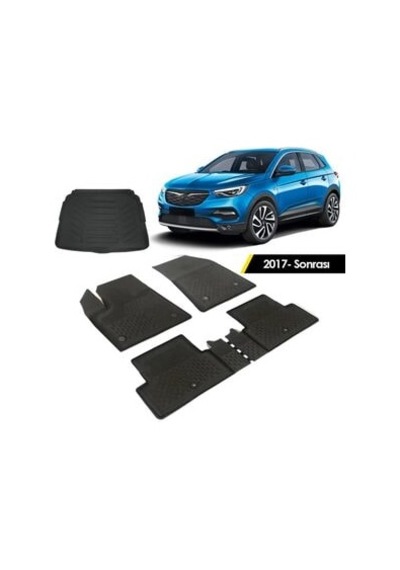 Sahler Opel Grandland X Paspas Ve Bagaj Havuzu