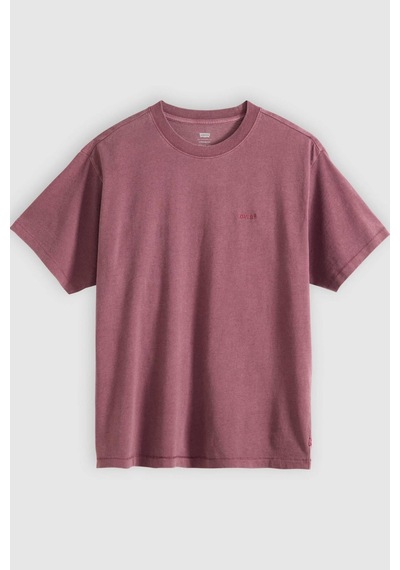 Levi's Red Tab Grunge Wash Roan Rou Erkek Vintage T-shirt-14425 Bordo