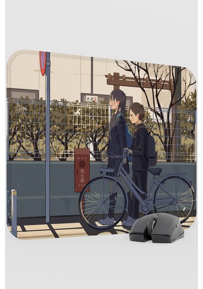 Boku No Kokoro No Yabai Yatsu Anime V1 - 48x40 Xl Gaming Kauçuk Kaymaz Taban Mouse Pad Fare Altlığı