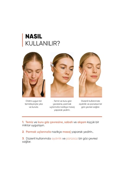Mia Klinika Morluk Ve Kırışıklık Karşıtı Aydınlatıcı Göz Çevresi Bakım Serumu 30 ML