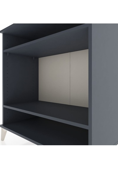 Hyperion Şifonyer 2 Raflı 88x44x96 Antrasit-antrasit Antrasit