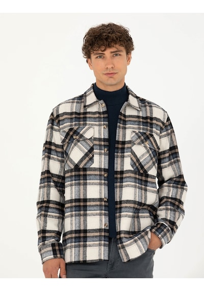 Pierre Cardin Erkek Lacivert Desenli Gömlek 50277735-vr033 Lacivert Pierre Cardin Erkek Lacivert Desenli Gömlek 50277735-vr033 Lacivert