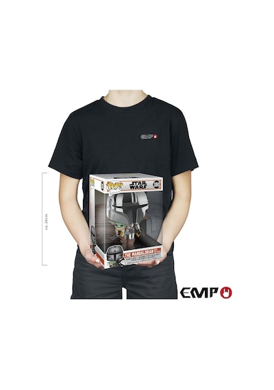Funko Pop Figür Starwars:mandalorian-10"mandolarian With Chrome
