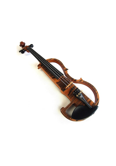 Kinglos Kng Mwds-1902 Elektro Keman 4/4 Profesyonel - Silent Kulaklık Çıkışlı Sessiz Çalışma Modu, Modern Tasarım, Taşıma Çantalı Set
