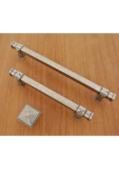 Azimkarhirdavat System Kulp Antik Gümüş 4223-4222 Osm