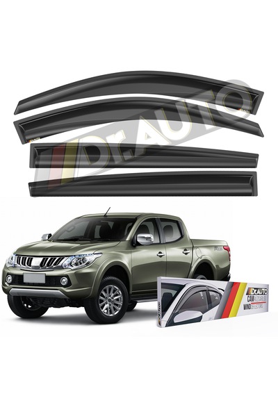Mitsubishi L200 2006-2015 Cam Rüzgarlığı 4'lü