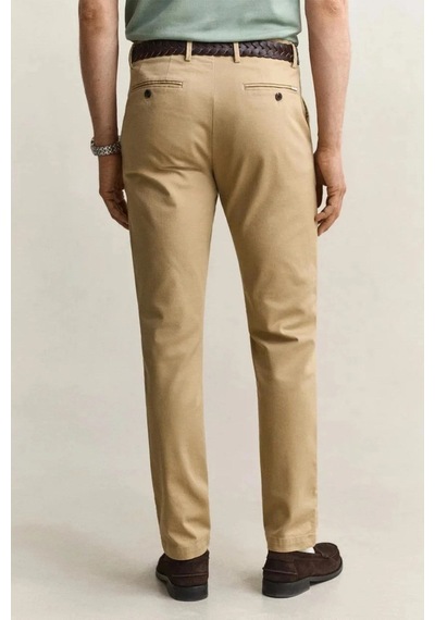 Gant Erkek Bej Slim Fit Chino Pantolon-24723