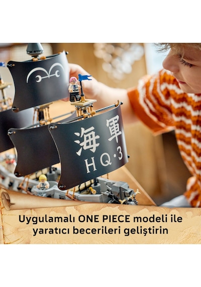 LEGO® ONE PIECE Garp’ın Savaş Gemisi 75646 - 9 Yaş ve Üzeri Çocuklar için 8 Minifigür İçeren Oyuncak Yapım Seti (1705 Parça)