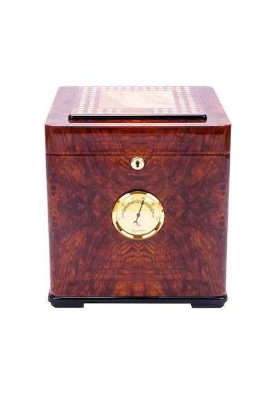 Cohiba İspanyol Sedir Humidor Puro Kutusu Ceviz 60s