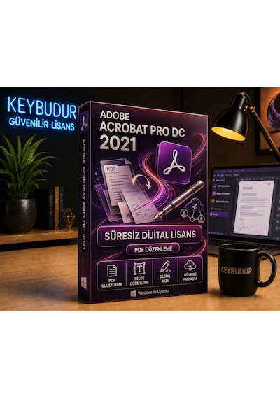 Adobe Acrobat Pro Dc 2021 Lisans Key Satın Al Süresiz Dijital Lisans