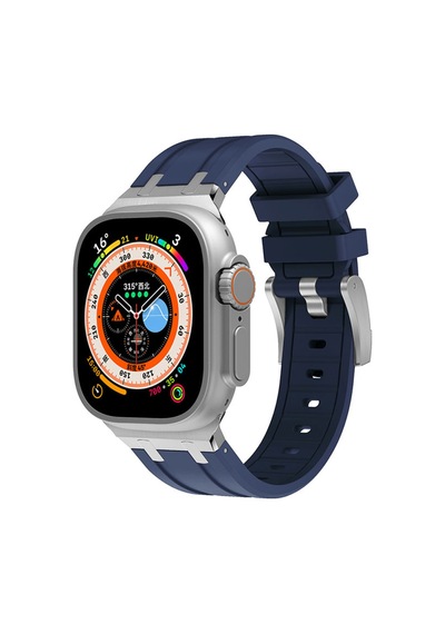 Watch 7 45mm Uyumlu Krd-89 Uyumlu Cppl Kordon-lacivert