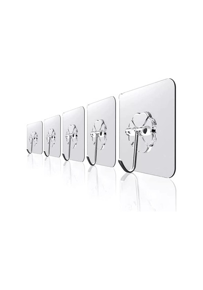 Ankanorm Şeffaf Askı Süper Güçlü Yapışkanlı Suya Dayanıklı Şeffaf Askı 5li Set Yeniden Kullanılabilir Kancalar Sku: Mır8690010234155 000 Açık Krem Ankanorm Şeffaf Askı Süper Güçlü Yapışkanlı Suya Dayanıklı Şeffaf Askı 5li Set Yeniden Kullanılabilir Kancalar Sku: Mır8690010234155 000 Açık Krem