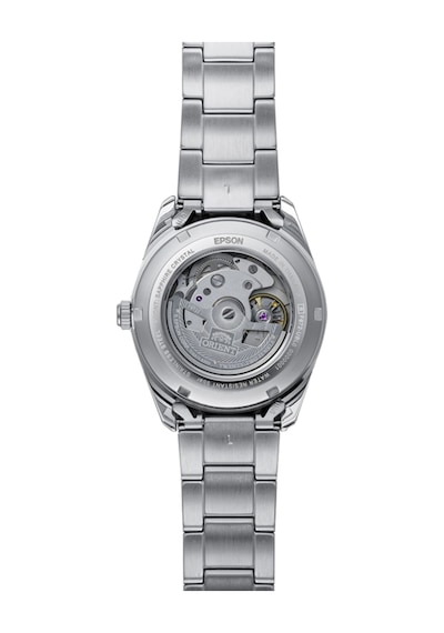Orıent Ra-ac0r08y30b Kumalı Otomatik Çelik Gri Turuncu Kadran Safir Cam 39 Mm Erkek Kol Saati Metalik