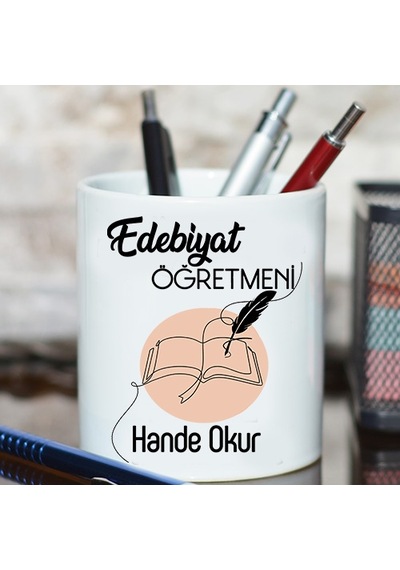 Edebiyat Öğretmenine Hediye - Öğretmenler Günü Isimli Hediye Seti