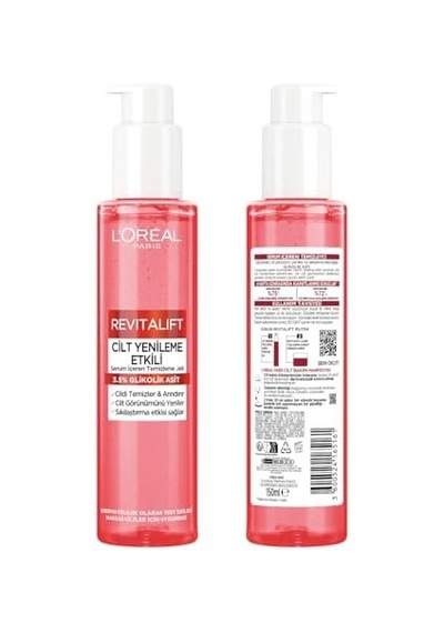Revitalift Cilt Yenileme Etkili Temizleme Jeli 150ml - Glikolik Asit 62489784