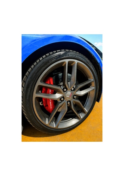 Corvette Kaliper Yazı