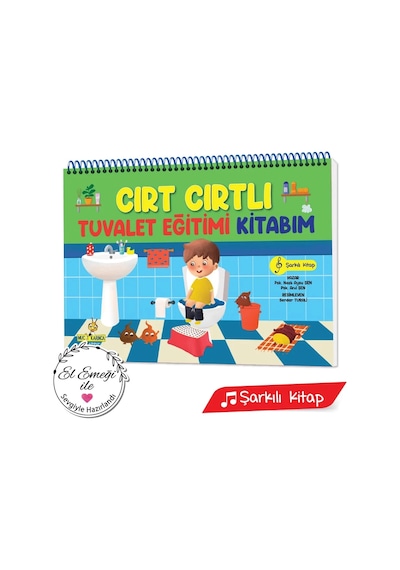 Cırt Cırtlı Kitap - Tuvalet Eğitimi