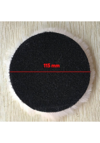 Pasta Cila Polisaj Süngeri 115 mm Pedi Keçesi Parlatma (3 ADET)