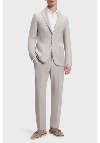 Boss Slim Fit Klasik Yaka Uzun Kollu Gömlek Erkek Gömlek 50567206 100 Beyaz