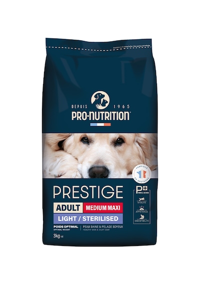 Pro Nutrition Prestige Sterilised Orta Irk Yetişkin Köpek Maması 14 Kg + 2,5 Kg