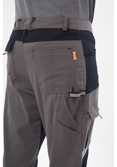 Orange Safety Harman Atak Pantolon Reflektörlü Oslo Gri İş Pant 001