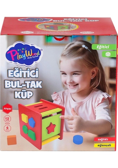 Ony-411 Ahşap Eğitici Bultak Küp -eco Lounge