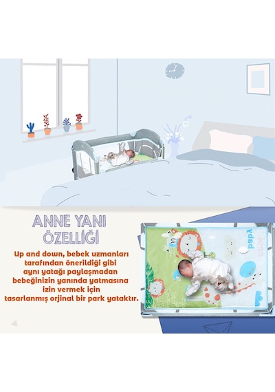 Baby Home 8 in 1 Yeni Doğan Full Takım Set 1010 Travel Sistem Bebek Arabası Ve Lorelli Anne Yanı Beşik Oyun Parkı Yatak Beşik