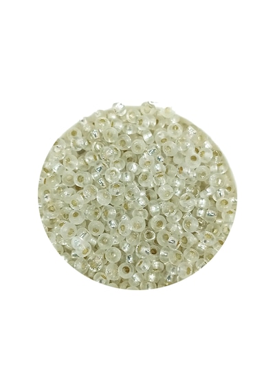 Dökme Cam Kum Boncuk 11/0 2 Mm - 60 Gram - Şeffaf - Bnc069