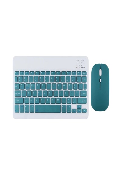 Apple İpad Air 11 Uyumlu Bluetooth Klavye Mouse Set Lazer