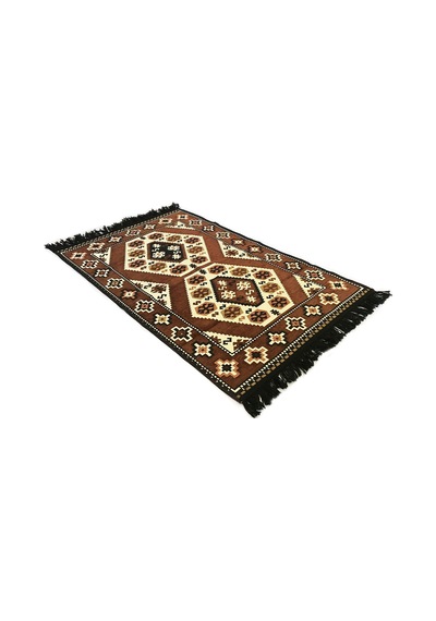 Shark Anadolu Yörük Kilim Kahve Renkli