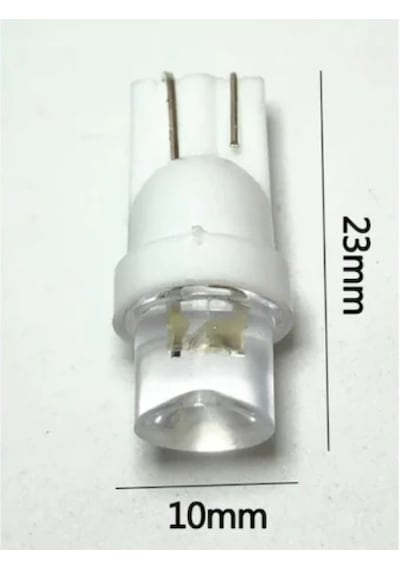 OtoÇizgi Dipsiz Minyatür Ampul T10 Park Tavan Panel Beyaz Led Ampul 2 Adet OtoÇizgi