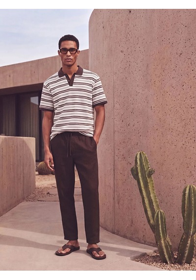 Lc Waikiki Kahverengi Regular Fit Gabardin Erkek Pantolon