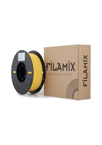 Filamix Pla Mat Güneş Sarısı Filament 1.75mm 1kg Mat Yüzey