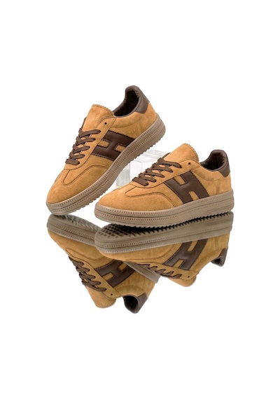 Mcdark Kadın Taba Süet Sneaker Ayakkabı
