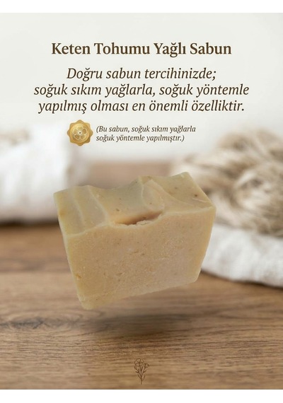 Keten Tohumu Yağlı Sabun