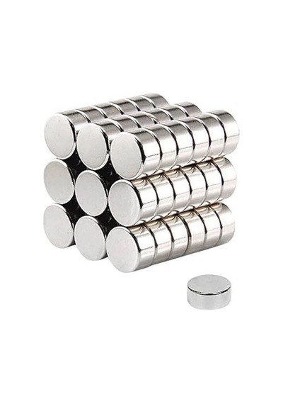 100 Lü 8x3mm Yuvarlak Neodyum Mıknatıs