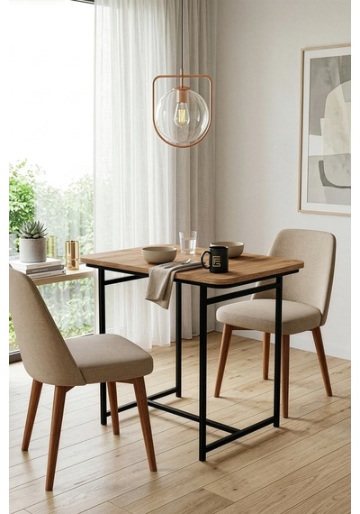 Minör Mutfak Masası Suntalam Kahverengi 72x52