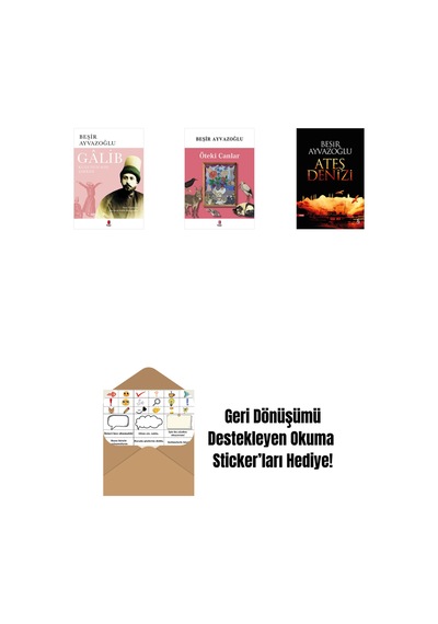 Gâlib - Kuğunun Son Şarkısı + Öteki Canlar + Ateş Denizi + Okuma Sticker'ları