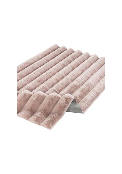 Apex Halı Linio 8054 Pudra Peluş Kaymaz Taban Dekoratif Halı