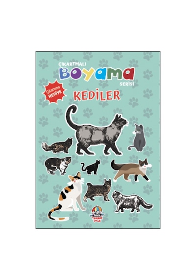 Köpek Adam İlk 11 Kitap + Kedi Çocuk 4 Kitap Set + Çıkartmalı Boyama