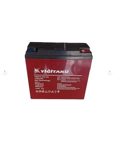 Akü 12v 24ah Jel Akü Tekli Paket 2026 Üretim Ebatları: 169x179x78mm