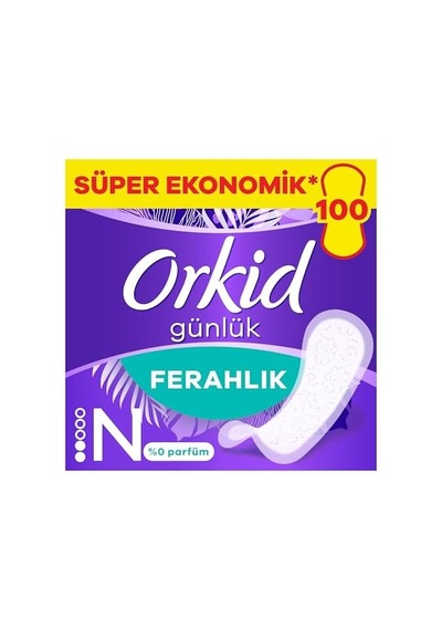 Yaprak Günlük Ped Normal Süper Ekonomik Paket 100 Adet Ped