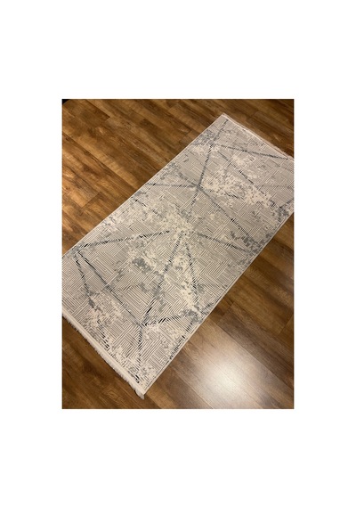 Tuval 1031 Mavi Halı Çok Renkli