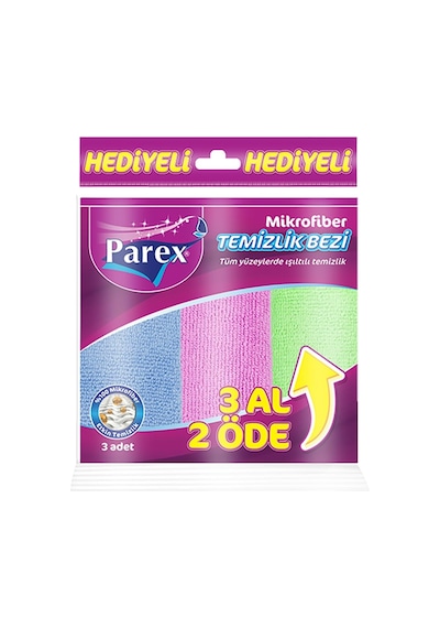 Mikrofiber Temizlik Bezi 3'lü Paket 0