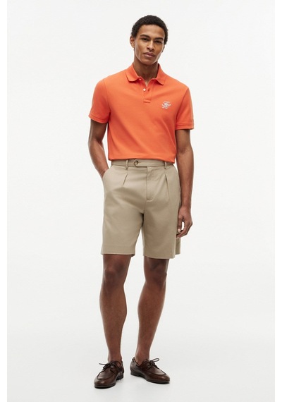 Tommy Hilfiger Th Erkek Script Regular Turuncu Polo Yaka T-shirt-16259