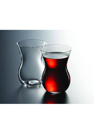 Paşabahçe Beykoz Crystallin Çay Takımı 12 Parça Çay Bardağı Seti Şeffaf