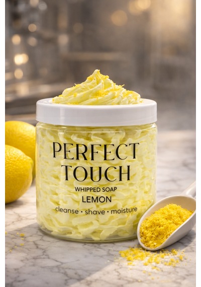 Purivo Perfect Touch Limon Özlü Whipped Soap Ferahlatıcı Ve Canlandırıcı Krem Sabun 150 Gr.