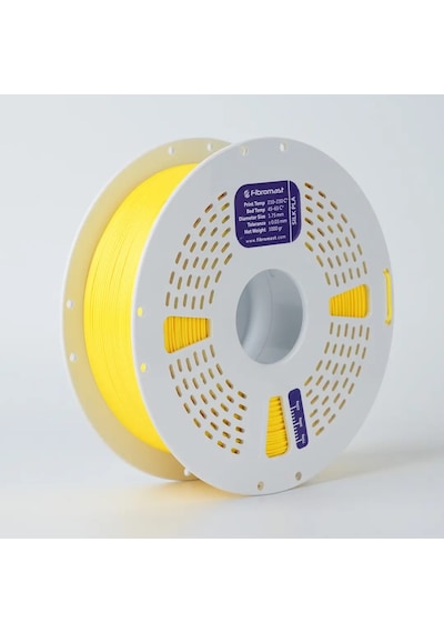 Fibromast Parlak Silk Pla Filament 1 Kg 1,75mm Royal Yellow